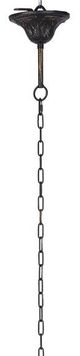 A & B Home Vintage Glamour Antique Black Abstract Chandelier-2