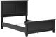 Signature Design by Ashley® Lanolee Black Full Panel Bed-4