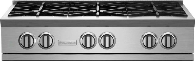 BlueStar® RNB Series 36" Stainless Steel Liquid Propane Gas Rangetop-0