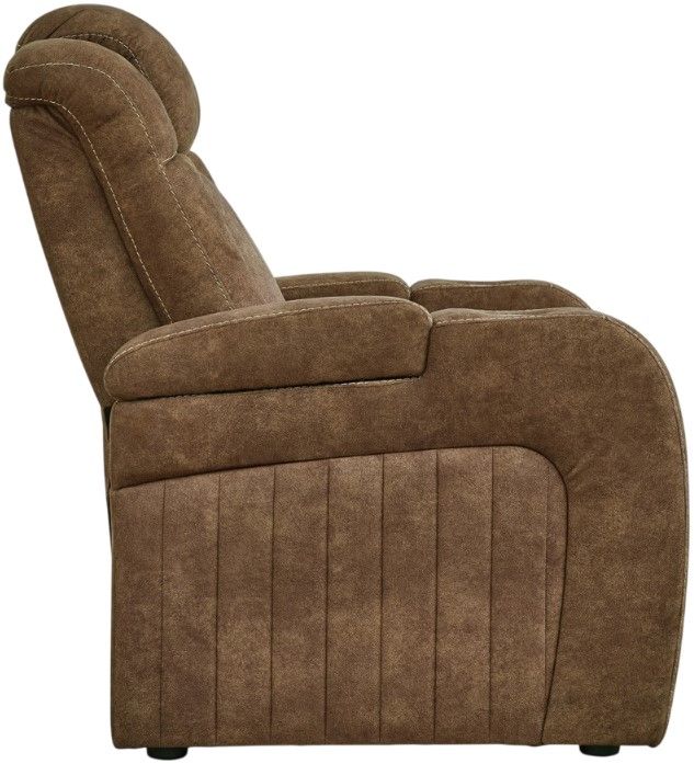 Signature Design by Ashley® Wolfridge Brindle Power Recliner-2