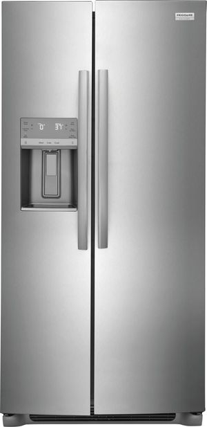 Frigidaire Gallery 36 in. 22.2 Cu. Ft. Stainless Steel Counter Depth Side-by-Side Refrigerator