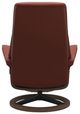 Stressless® by Ekornes® Customizable View Medium Manual Recliner and Ottoman with Signature Base-3