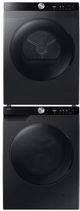 Samsung 6000 Series Black Front Load Washer & Electric Dryer Laundry Pair-1