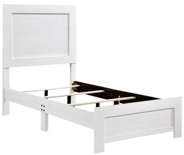 Homelegance® Corbin White Youth Twin Panel Bed-3