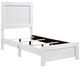 Homelegance® Corbin White Youth Twin Panel Bed-3