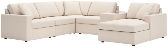 Signature Design by Ashley® Modmax 6-Piece Oyster Right-Arm Facing Sectional and Chaise with Console-0