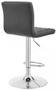 Armen Living Duval Gray Adjustable Swivel Bar Stool-2