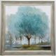 Stylecraft By The Treeside IV Gray/Blue Wall Art-0