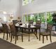 Furniture of America® Holly Antique Walnut Dining Table-1