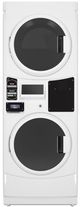 Maytag Commercial® 9.8 Cu. Ft. White Commercial Stacked Laundry-0