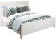 Riverside Furniture Talford Cotton King Louver Panel Bed-0