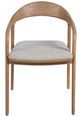 Universal Explore Home™ New Modern Medina Pebble/Natural Oak Echo Dining Arm Chair-2
