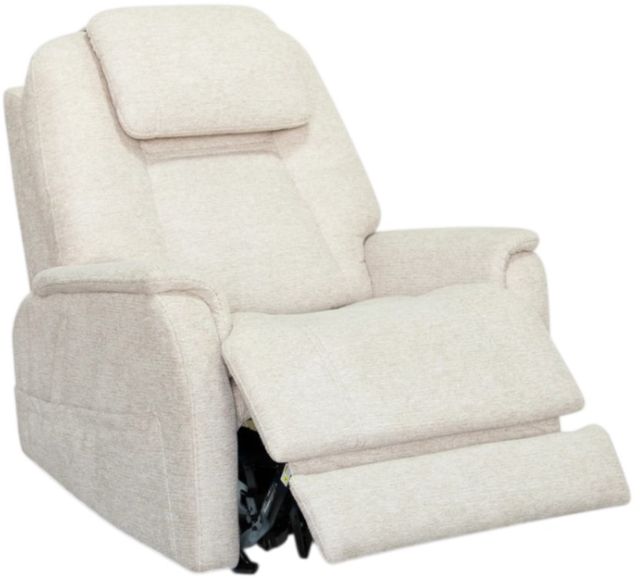 Flexsteel® Zecliner Model 3+ Petite Light Ceramic Power Lift Recliner with Power Headrest, Lumbar, Heat and Massage-3
