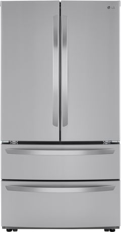 LG 36 in. 26.9 Cu. Ft. PrintProof™ Stainless Steel French Door Refrigerator