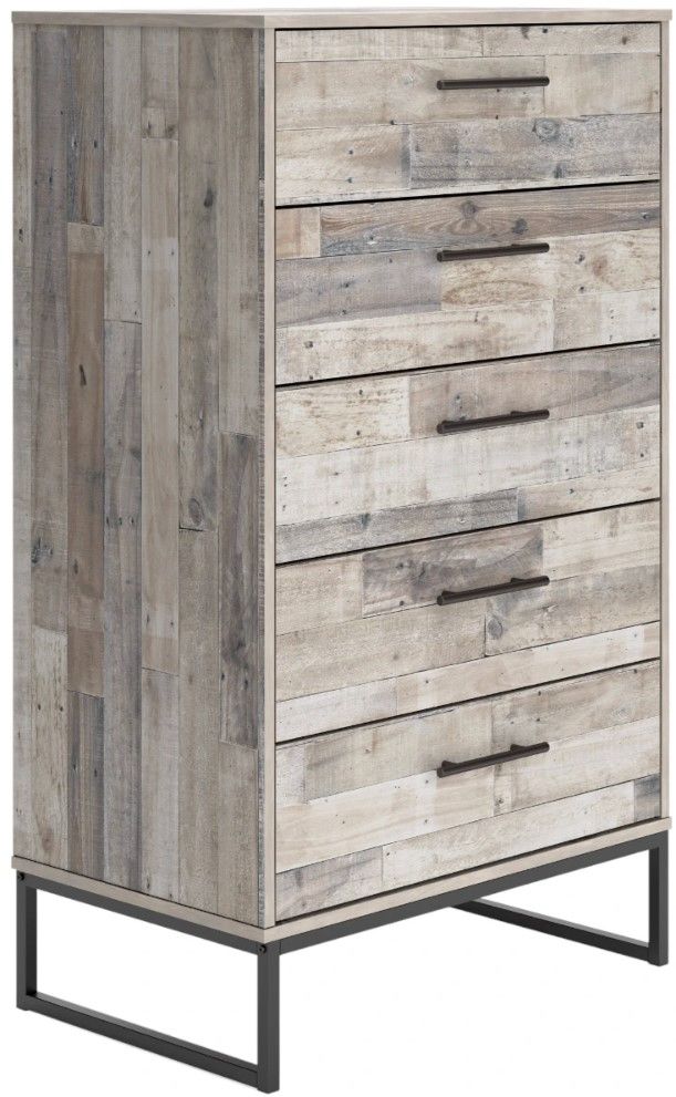 Signature Design by Ashley® Neilsville Whitewash Chest of Drawer-0