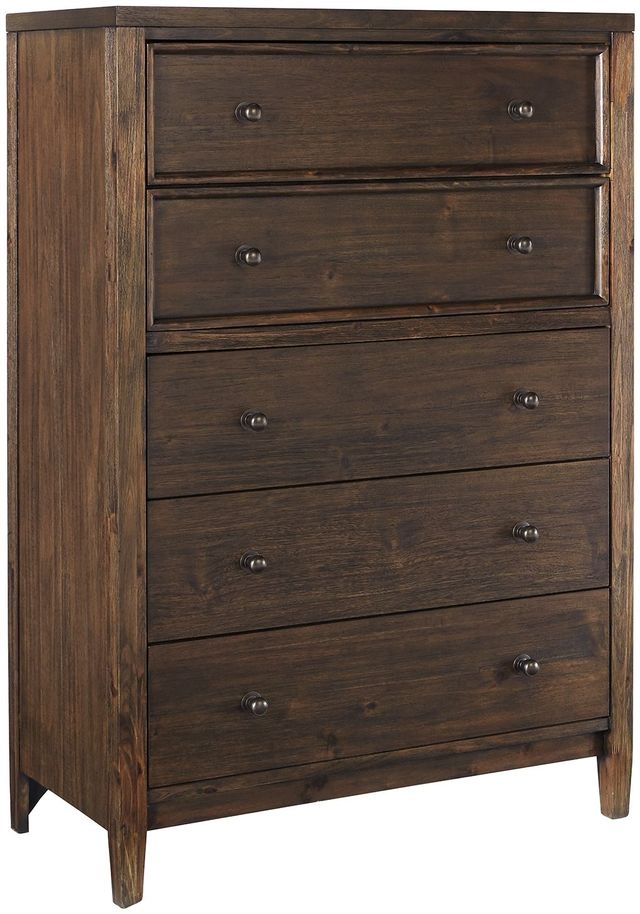 Signature Design by Ashley® Kisper 4-Piece Brown King/California King Panel Headboard Bed Set-3