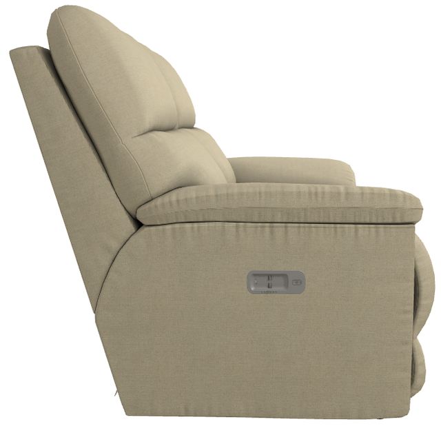 La-Z-Boy® Brooks Sand Power Reclining Loveseat with Headrest-3