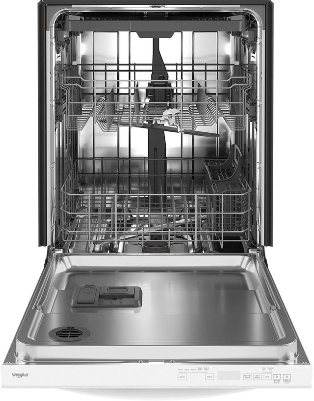 Whirlpool® 24" White Built-In Dishwasher-1