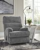 Signature Design by Ashley® Man Fort Graphite Rocker Recliner-3