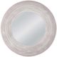 Bassett Mirror Spin White Wash Wall Mirror-0