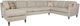 Smith Brothers Customizable 261 3-Piece Sectional with Chaise-0