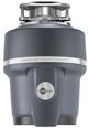 InSinkErator® Evolution Compact® 0.75 HP Continuous Feed Black Enamel Gray Garbage Disposal-0
