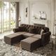 Northfield Living 3-Piece Brown Living Room Set-1