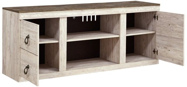 Signature Design by Ashley® Willowton Whitewash 60" TV Stand-2