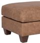 Smith Brothers Customizable 287 Leather Ottoman-1