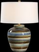 Uttermost® Judarn Blue/Rust Brown Table Lamp-4