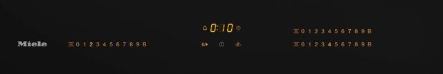 Miele 25" Black Induction Cooktop-1