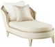 Michael Amini® Villa Cherie Caramel/Chardonnay Chaise-1