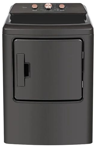 Midea 7 Cu. Ft. Metallic Gray Front Load Electric Dryer