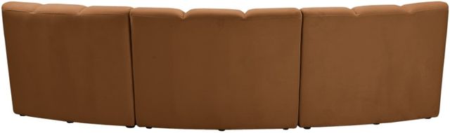 Meridian Furniture Infinity 3-Piece Saddle Velvet Modular Sectional-1