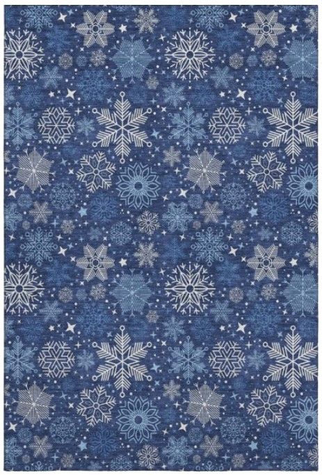 Dalyn™ Rug Company Merry & Bright MY25 Navy 5'x8' Area Rug-0