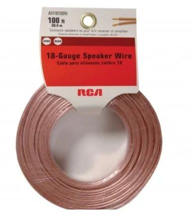 RCA 50 Foot Speaker Wire 18-Gauge-0