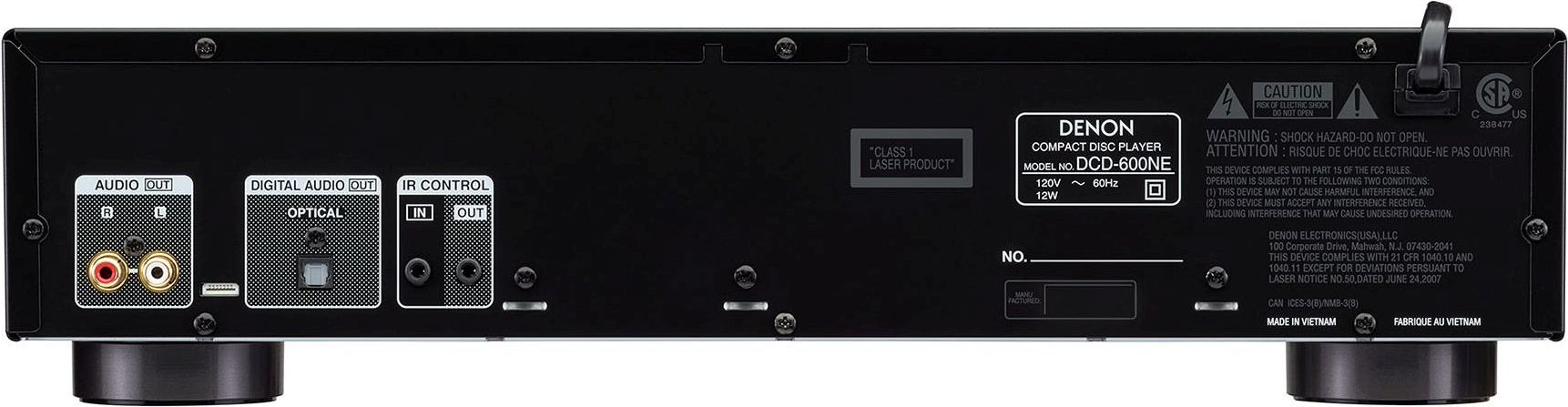Denon® DCD-600NE CD Player | Primetime Audio Video