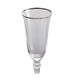A & B Home Felicity 3" Flute Glass-1