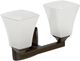 Moen® Voss™ Oil Rubbed Bronze Two Globe Bath Light-1