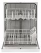 Whirlpool® 24" White Front Control Built In Dishwasher-2