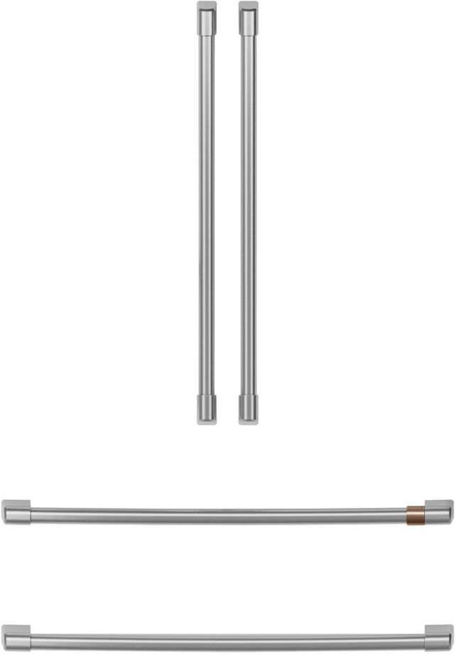 Café™ Brushed Stainless Refrigeration Handle Kit-0