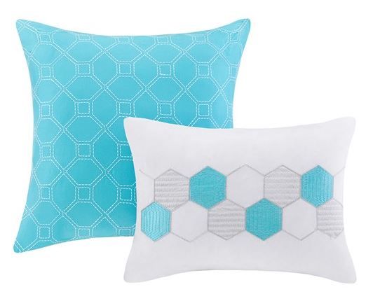 Olliix by Intelligent Design Clara Blue Twin/Twin Extra Large Comforter Set-3