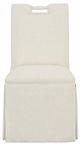 Fairfield® Customizable Entree Dining Short Back Skirted Dining Chair with Linen Pull-1