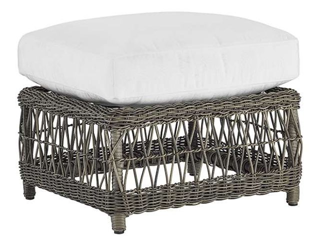 Lane Venture® Mystic Harbor Light Grey Ottoman-0