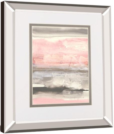 Classy Living Chris Paschke Charcoal and Blush II 34" Wall Art-2