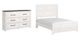 Signature Design by Ashley® Gerridan 2-Piece Gray/White Full Panel Bed Set-0