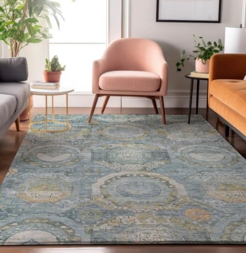 Dalyn™ Rug Company Tabrook TB14 Blue  5'x8' Area Rug-4
