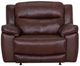 Franklin™ Lancaster Capri Chestnut Leather Power Rocker Recliner-3