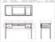 Legends Home Essex Seal Skin/Whiskey Desk-2