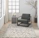 Nourison Home™ CK042 Billows Black/Ivory 5'x7' Area Rug-1